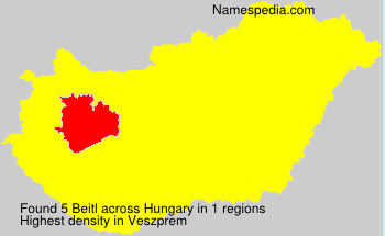 Surname Beitl in Hungary Surname Beitl in Hungary
