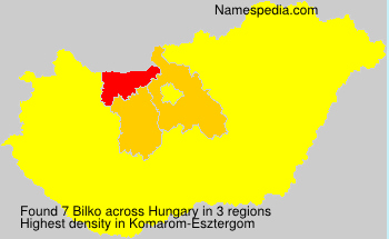 Surname Bilko in Hungary Surname Bilko in Hungary