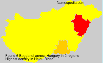 Surname Bogdandi in Hungary Surname Bogdandi in Hungary