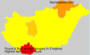 Surname Bohl in Hungary Surname Bohl in Hungary