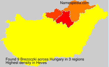 Surname Brezoczki in Hungary Surname Brezoczki in Hungary