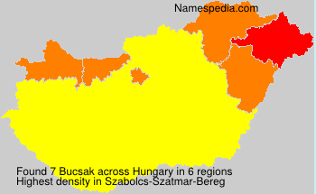 Surname Bucsak in Hungary Surname Bucsak in Hungary