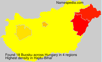 Surname Bucsku in Hungary Surname Bucsku in Hungary