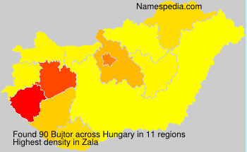 Surname Bujtor in Hungary Surname Bujtor in Hungary