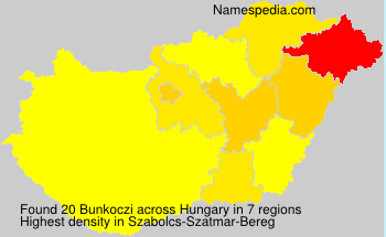 Surname Bunkoczi in Hungary Surname Bunkoczi in Hungary