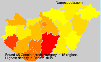 Surname Cseplo in Hungary Surname Cseplo in Hungary