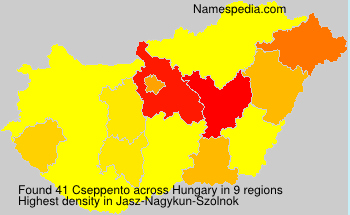 Surname Cseppento in Hungary Surname Cseppento in Hungary