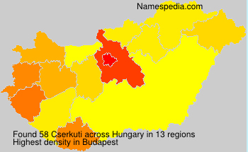 Surname Cserkuti in Hungary Surname Cserkuti in Hungary