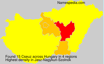 Surname Cseuz in Hungary Surname Cseuz in Hungary