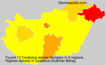 Surname Csobolya in Hungary Surname Csobolya in Hungary