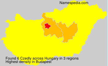 Surname Czedly in Hungary Surname Czedly in Hungary