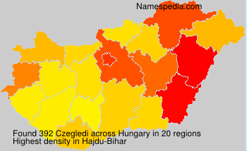 Surname Czegledi in Hungary Surname Czegledi in Hungary