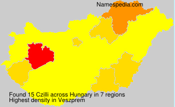 Surname Czilli in Hungary Surname Czilli in Hungary