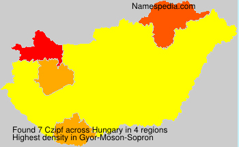 Surname Czipf in Hungary Surname Czipf in Hungary