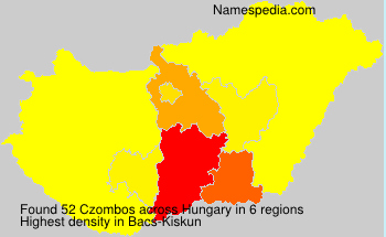 Surname Czombos in Hungary Surname Czombos in Hungary