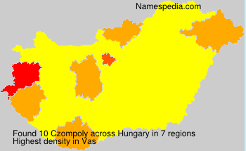 Surname Czompoly in Hungary Surname Czompoly in Hungary