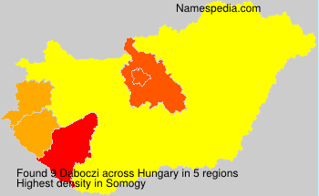 Surname Daboczi in Hungary Surname Daboczi in Hungary