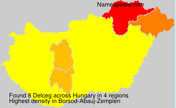 Surname Delceg in Hungary Surname Delceg in Hungary