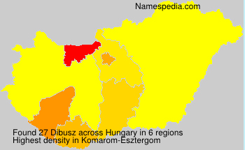 Surname Dibusz in Hungary Surname Dibusz in Hungary