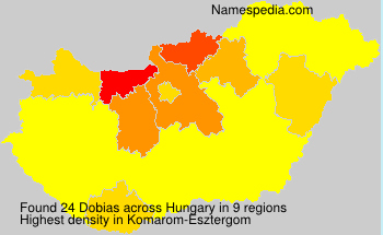 Surname Dobias in Hungary Surname Dobias in Hungary