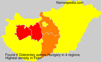 Surname Dobrentey in Hungary Surname Dobrentey in Hungary
