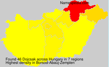 Surname Dojcsak in Hungary Surname Dojcsak in Hungary