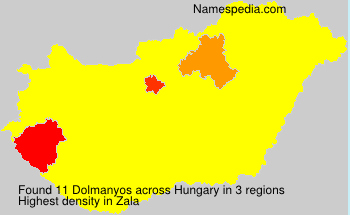 Surname Dolmanyos in Hungary Surname Dolmanyos in Hungary