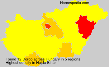 Surname Dorgo in Hungary Surname Dorgo in Hungary