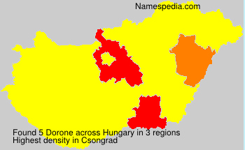 Surname Dorone in Hungary Surname Dorone in Hungary