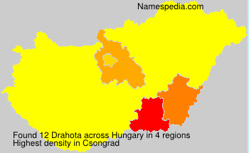 Surname Drahota in Hungary Surname Drahota in Hungary