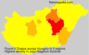 Surname Drapos in Hungary Surname Drapos in Hungary