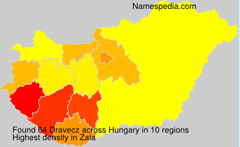 Surname Dravecz in Hungary Surname Dravecz in Hungary