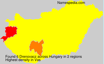 Surname Drenovacz in Hungary Surname Drenovacz in Hungary