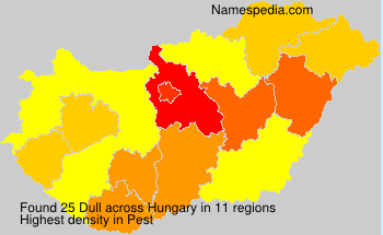 Surname Dull in Hungary Surname Dull in Hungary