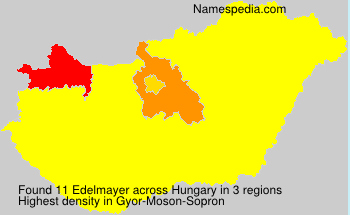 Surname Edelmayer in Hungary Surname Edelmayer in Hungary