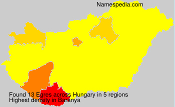 Surname Egres in Hungary Surname Egres in Hungary