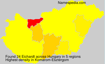 Surname Eichardt in Hungary Surname Eichardt in Hungary