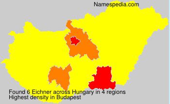 Surname Eichner in Hungary Surname Eichner in Hungary