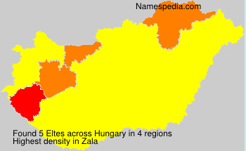 Surname Eltes in Hungary Surname Eltes in Hungary