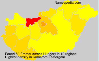 Surname Emmer in Hungary Surname Emmer in Hungary
