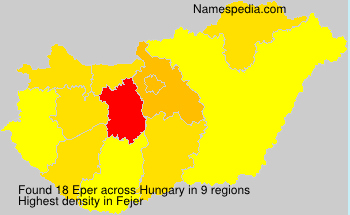 Surname Eper in Hungary Surname Eper in Hungary