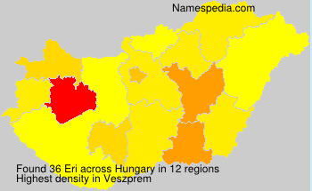 Surname Eri in Hungary Surname Eri in Hungary
