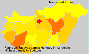 Surname Fadgyas in Hungary Surname Fadgyas in Hungary