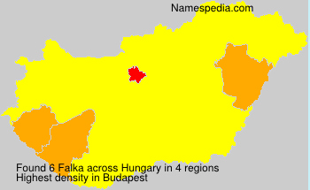 Surname Falka in Hungary Surname Falka in Hungary