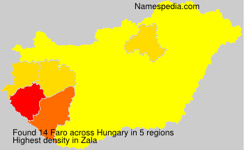 Surname Faro in Hungary Surname Faro in Hungary