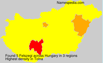 Surname Felszegi in Hungary Surname Felszegi in Hungary