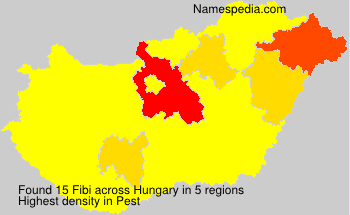 Surname Fibi in Hungary Surname Fibi in Hungary