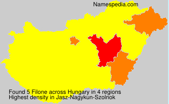 Surname Filone in Hungary Surname Filone in Hungary