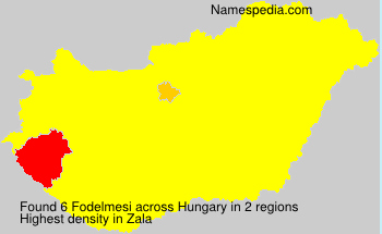 Surname Fodelmesi in Hungary Surname Fodelmesi in Hungary