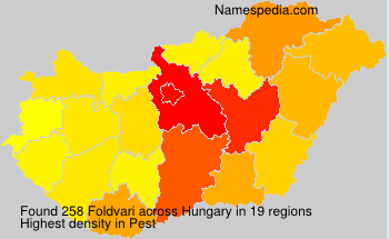 Surname Foldvari in Hungary Surname Foldvari in Hungary